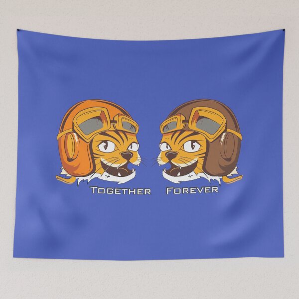 Item preview, Two Tiger Aviators together forever designed and sold by ajtechdesigns.