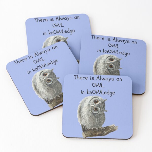 Item preview, There is Always an OWL in knOWLedge designed and sold by CreativeBel.
