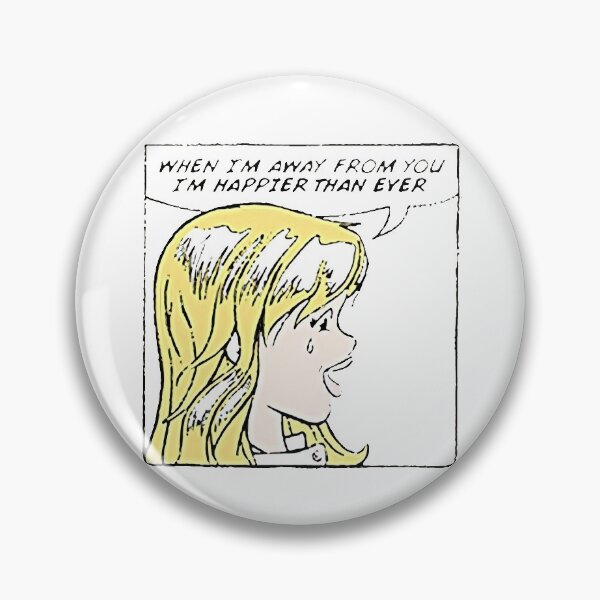 Item preview, happier than ever merch designed and sold by wilkinsone.