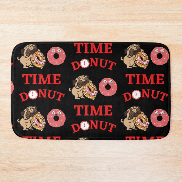 Item preview, Donut Time Pug   designed and sold by WoodburyLake.
