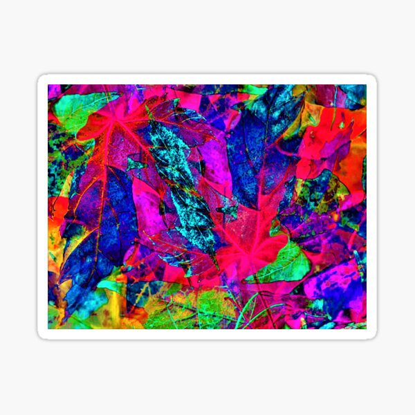Item preview, Leaves Abstract Art designed and sold by Guy Christophe Tixier.