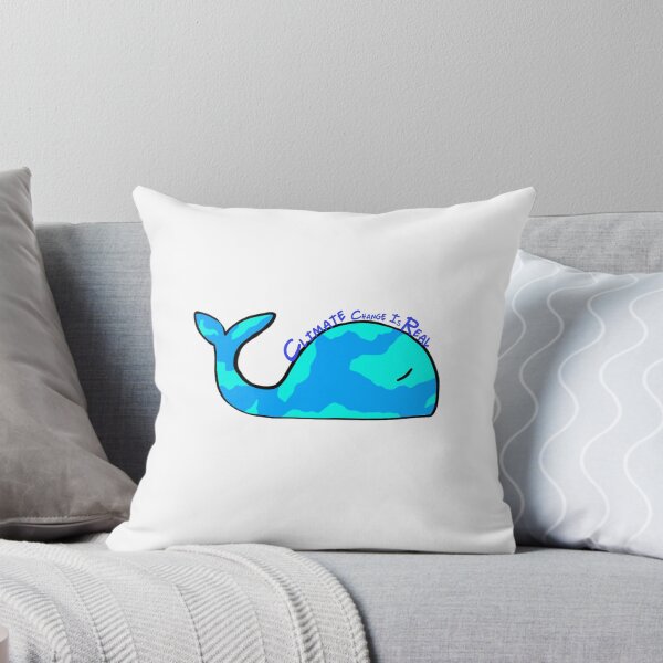Item preview, Climate Change is Real Whale  designed and sold by KERNALS.