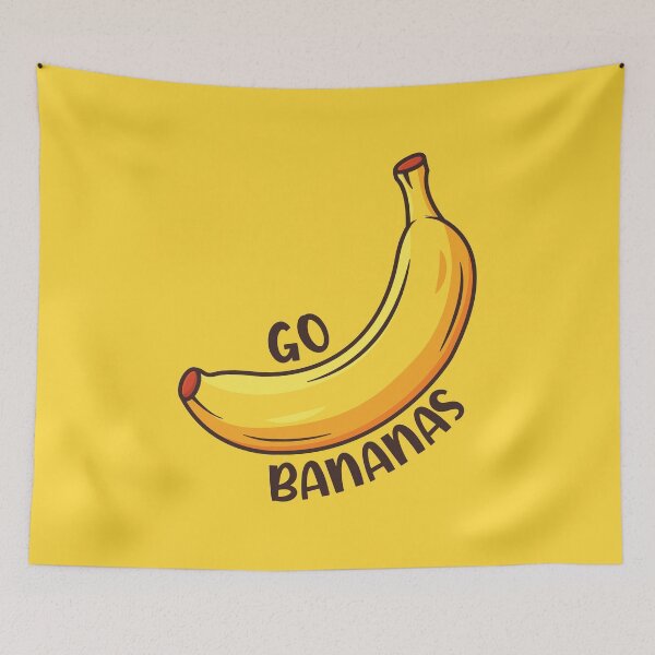 Item preview, Go Bananas | Banana | Fruit | Pop Culture  designed and sold by Minimalwiz.