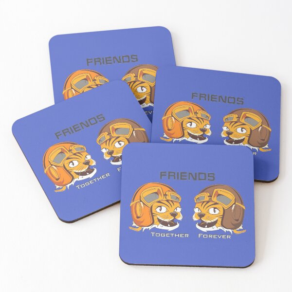 Item preview, Two Tiger Aviator friends together forever designed and sold by ajtechdesigns.
