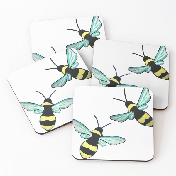 Item preview, Painted bumble bees designed and sold by Phoebew03.