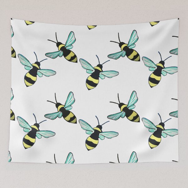 Item preview, Painted bumble bees designed and sold by Phoebew03.