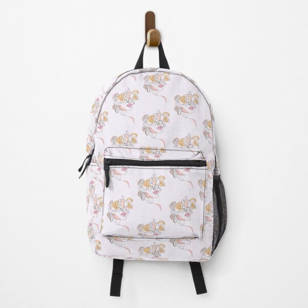 Item preview, Modern floral portrait designed and sold by HBainesPrints.