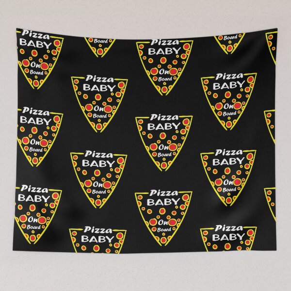 Item preview, Pizza Baby On Board Funny Saying Gift For Women designed and sold by metalsnak.
