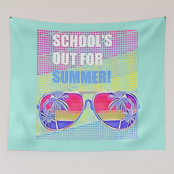 Item preview, School's Out For Summer!    (Ink and gouache inspired)  designed and sold by CristalleLisa.