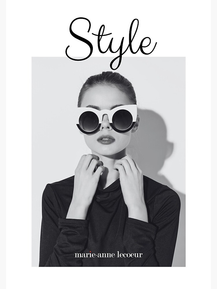 Black& White Sunglasses by ChicMarie