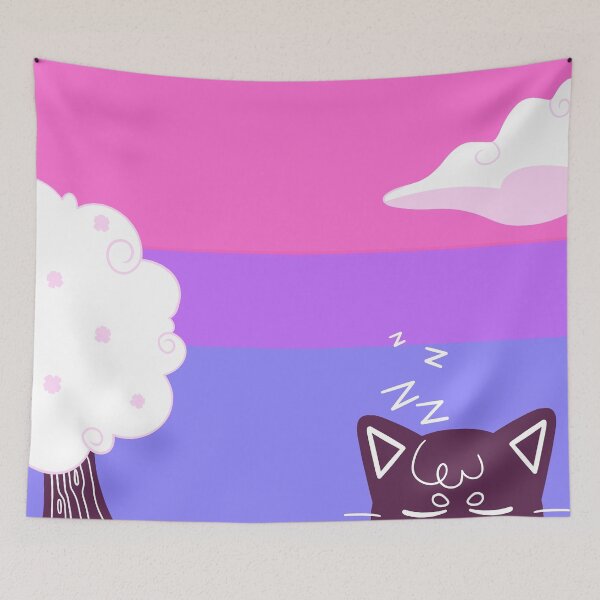 Item preview, Lgbtqia+ Aesthetic Room Flags Kawaii Pastel Bisexual designed and sold by Epoxxalypz.