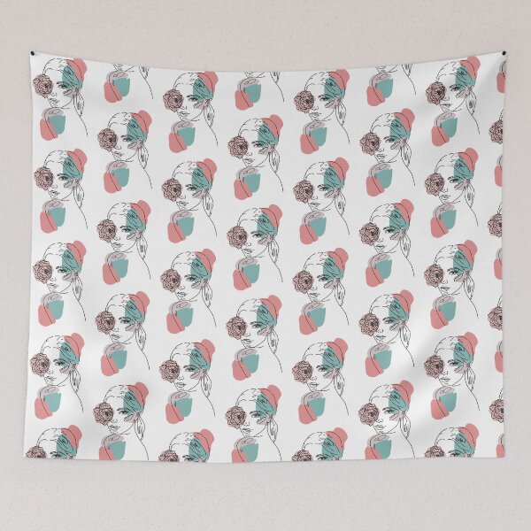 Item preview, Minimalist Portrait designed and sold by HBainesPrints.