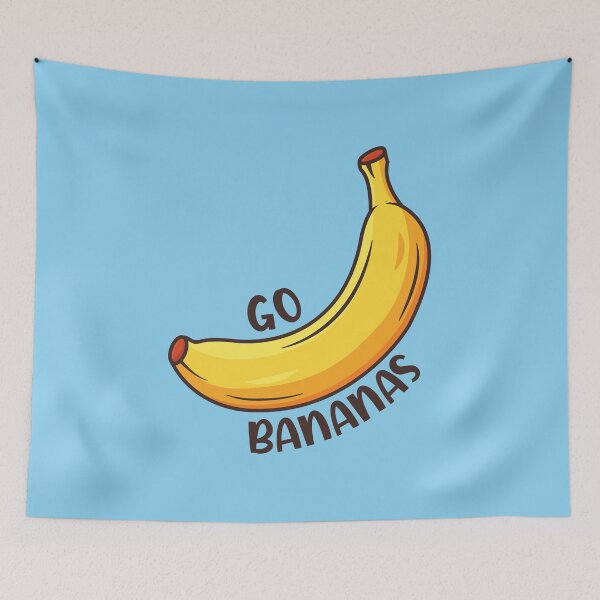 Item preview, Go Bananas | Banana | Fruit | Pop Culture  designed and sold by Minimalwiz.