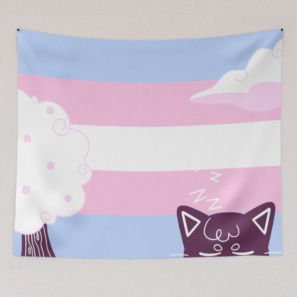 Item preview, Lgbtqia+ Aesthetic Room Flags Kawaii Pastel Transgender designed and sold by Epoxxalypz.