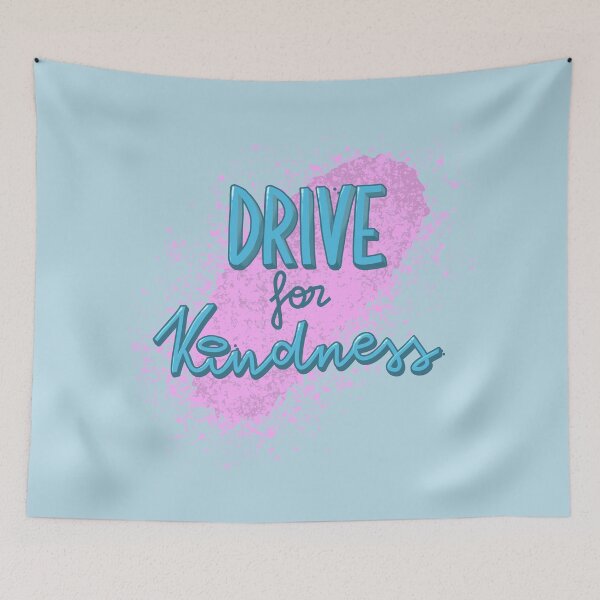 Item preview, Drive for kindness - Hand Lettering designed and sold by SD-illustration.