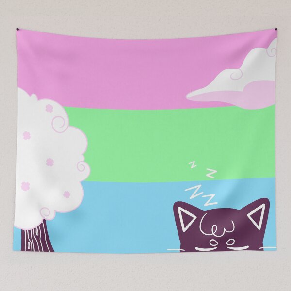 Item preview, Lgbtqia+ Aesthetic Room Flags Kawaii Pastel Polysexual designed and sold by Epoxxalypz.