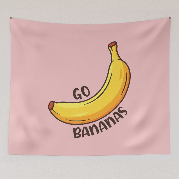 Item preview, Go Bananas | Banana | Fruit | Pop Culture designed and sold by Minimalwiz.