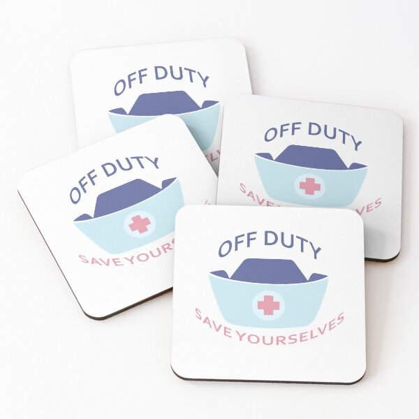 Item preview, Off Duty Save Yourselves designed and sold by WorldWarArt.