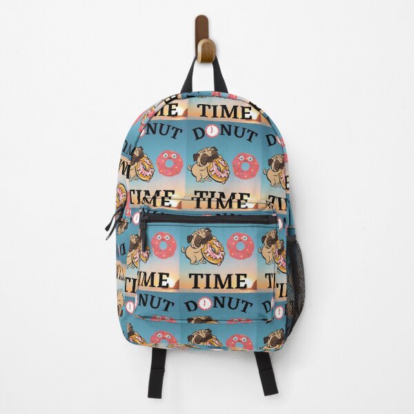 Item preview, Donut Time Pug designed and sold by WoodburyLake.