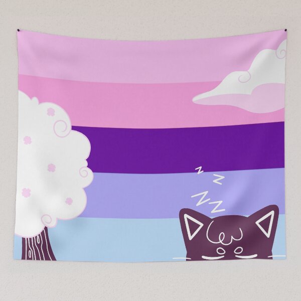 Item preview, Lgbtqia+ Aesthetic Room Flags Kawaii Pastel Omnisexual designed and sold by Epoxxalypz.