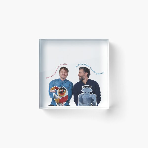 Item preview, Muppets Pedro Pascal and Oscar Isaac are friendship goals designed and sold by katfb.