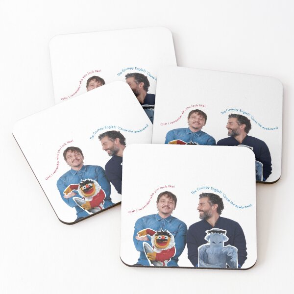 Item preview, Muppets Pedro Pascal and Oscar Isaac are friendship goals designed and sold by katfb.