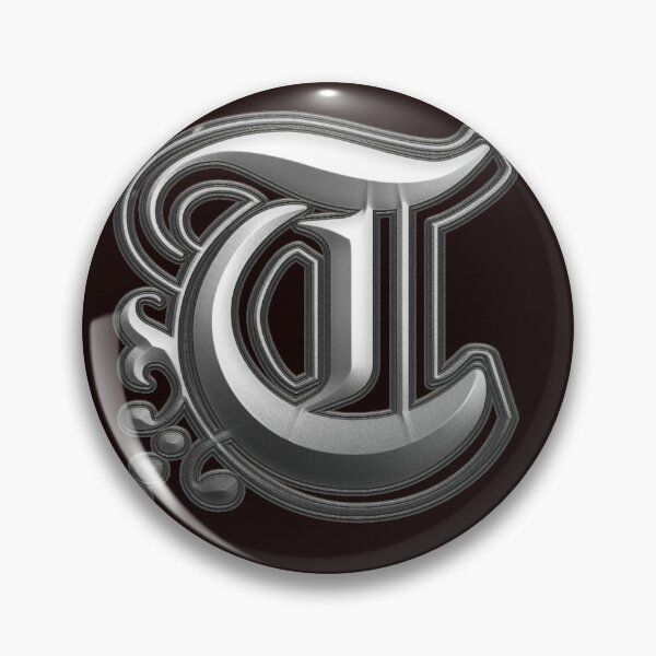 Item preview, The Initial "T" Old Fashioned Text designed and sold by Crobin1961.