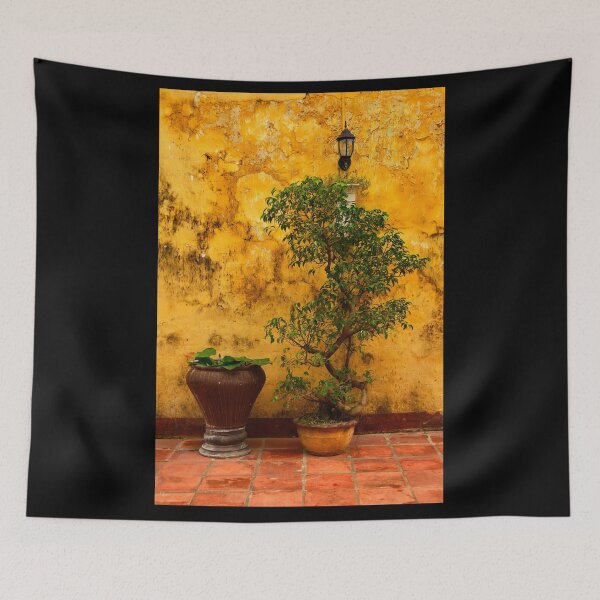 Item preview, Plants Against Yellow Wall designed and sold by jojobob.