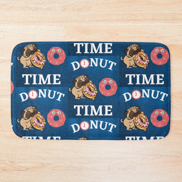 Item preview, Donut Time Pug   designed and sold by WoodburyLake.