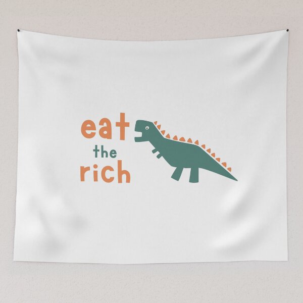 Item preview, Eat the Rich Dinosaur designed and sold by CS Cairo.