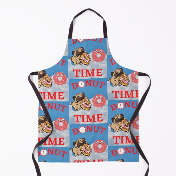 Item preview, Donut Time Pug designed and sold by WoodburyLake.