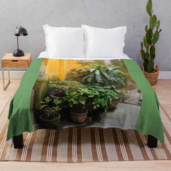 Item preview, Plants Against Yellow Wall designed and sold by jojobob.
