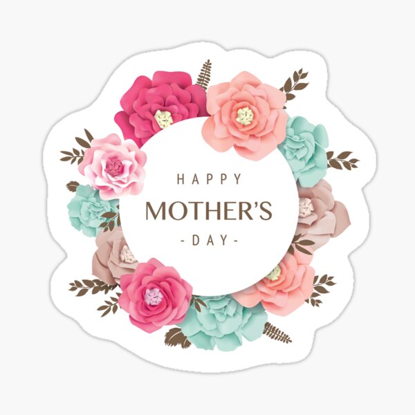 happy mother day Sticker