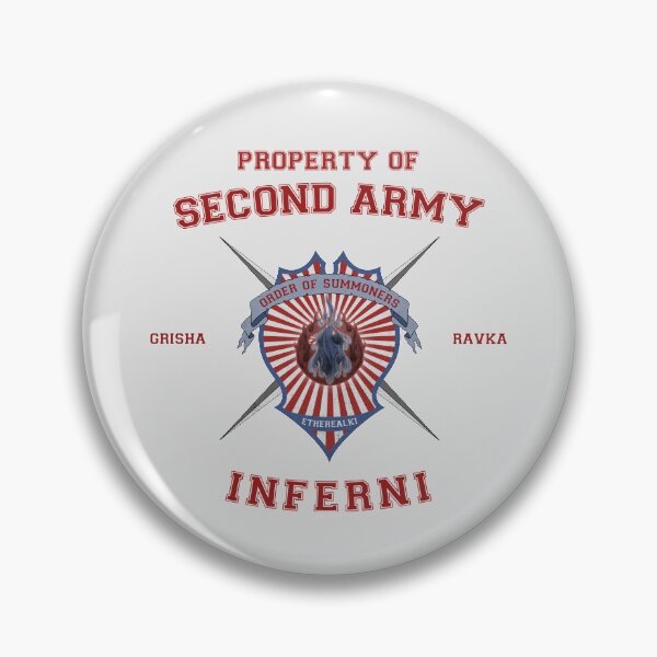Item preview, Property of Second Army Inferni designed and sold by BadCatDesigns.