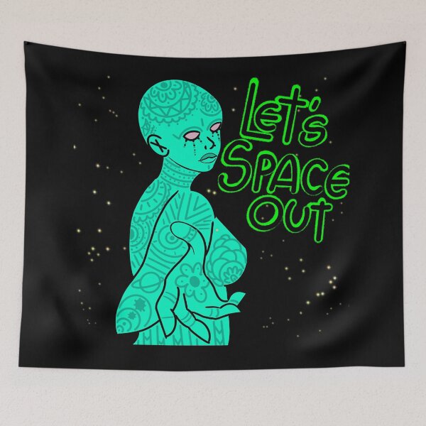 Item preview, Let's Space Out designed and sold by CloudieColours.