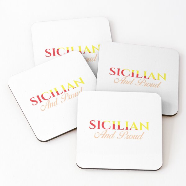 Item preview, Sicilian and Proud - Colors of the Flag of Sicily  designed and sold by obedtheartist.