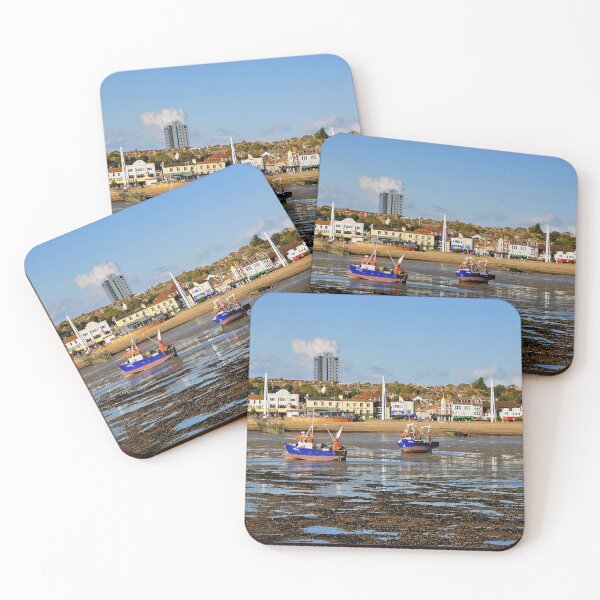 Item preview, Boats Southend on Sea Beach Essex England designed and sold by AndyEvansPhotos.