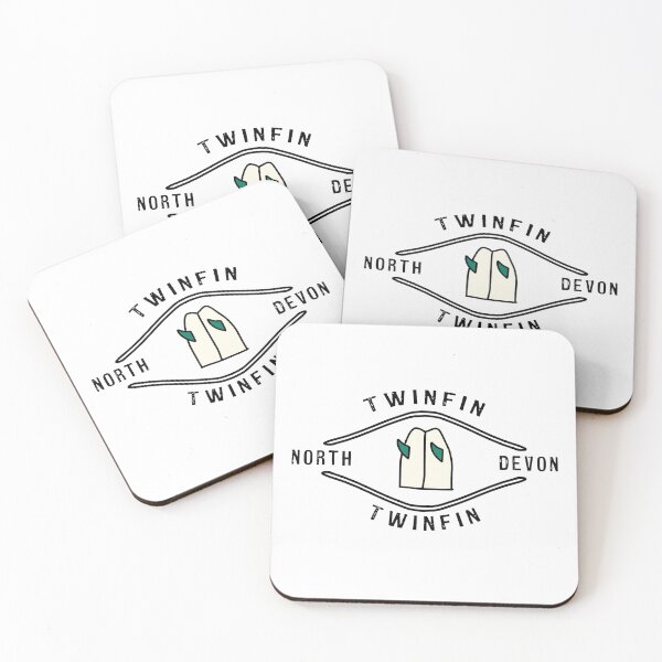 Item preview, TwinFin Logo - Simple designed and sold by TwinFinDesigns.