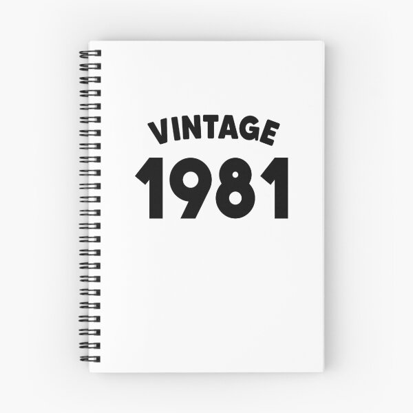 Item preview, Vintage 1981 - 40th Birthday Gift designed and sold by Heddar Badreddine.