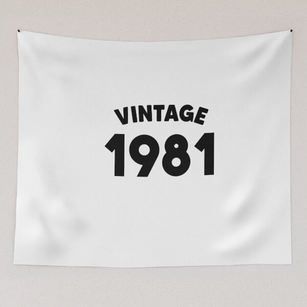 Item preview, Vintage 1981 - 40th Birthday Gift designed and sold by Heddar Badreddine.