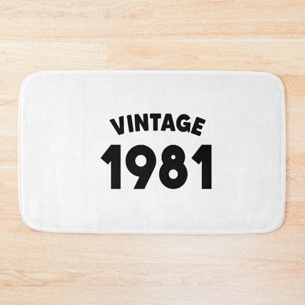 Item preview, Vintage 1981 - 40th Birthday Gift designed and sold by Heddar Badreddine.