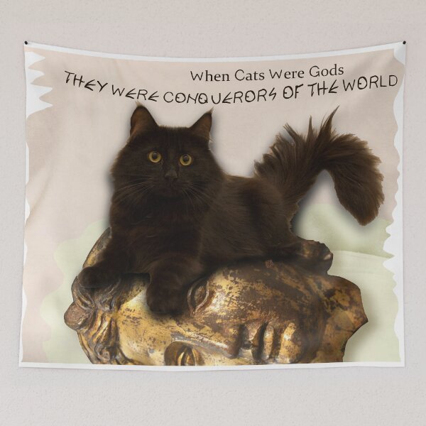Item preview, When Cats Were Gods They Were Conquerors Of The World (by ACCI) designed and sold by VanyssaGraphics.