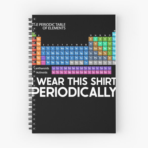 Item preview, I Wear This Shirt Periodically Funny Science designed and sold by IFFOUR.