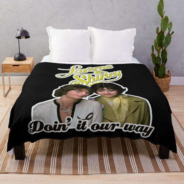 Item preview, Doin it our way - Yellow Laverne & Shirley 70s Retro Tribute designed and sold by GenettGbbot.