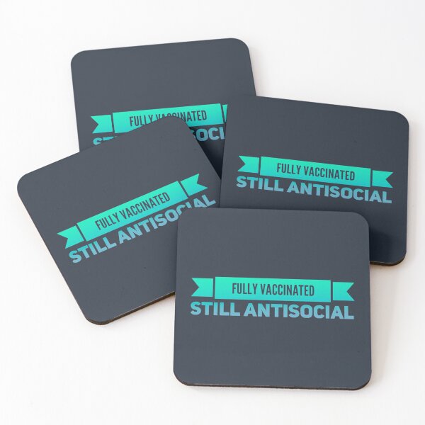 Item preview, Fully vaccinated still antisocial designed and sold by suver.