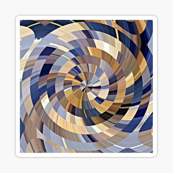 Floor Tile Spiral Sticker
