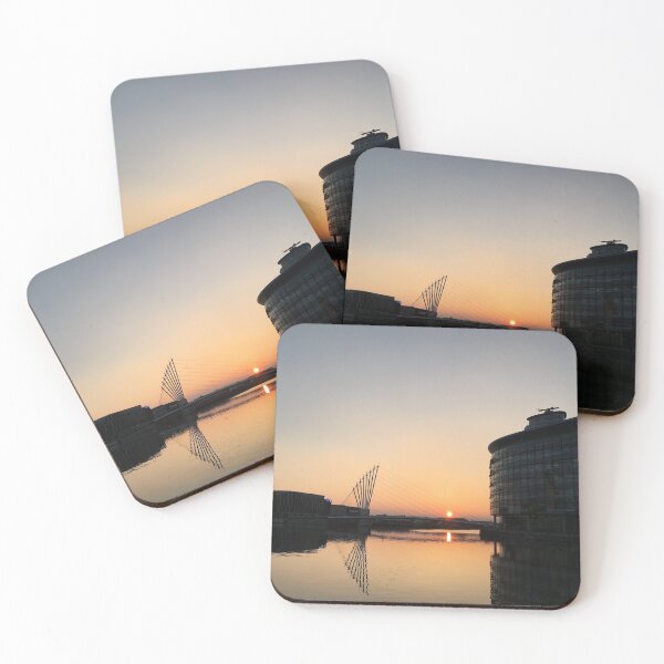 Item preview, Manchester Media City Sunset  designed and sold by Frameworkscitys.
