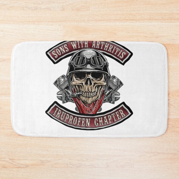 Item preview, Biker Skull Sons With Arthritis Ibuprofen Chapter designed and sold by yaminuke309.