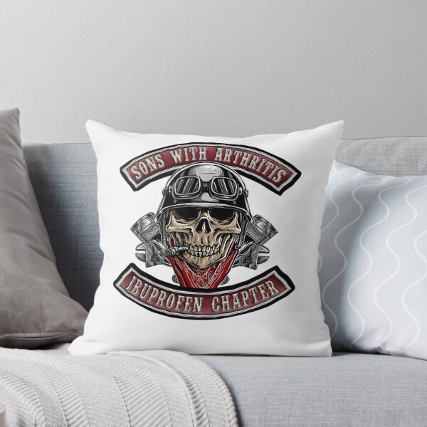 Item preview, Biker Skull Sons With Arthritis Ibuprofen Chapter designed and sold by yaminuke309.