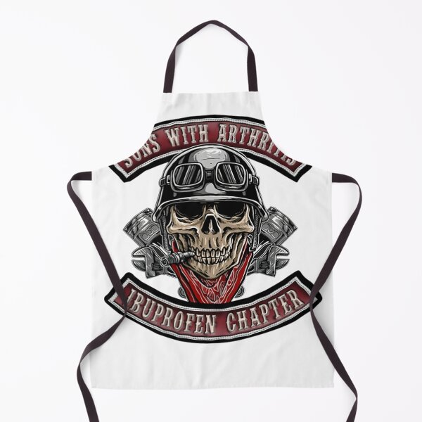 Item preview, Biker Skull Sons With Arthritis Ibuprofen Chapter designed and sold by yaminuke309.